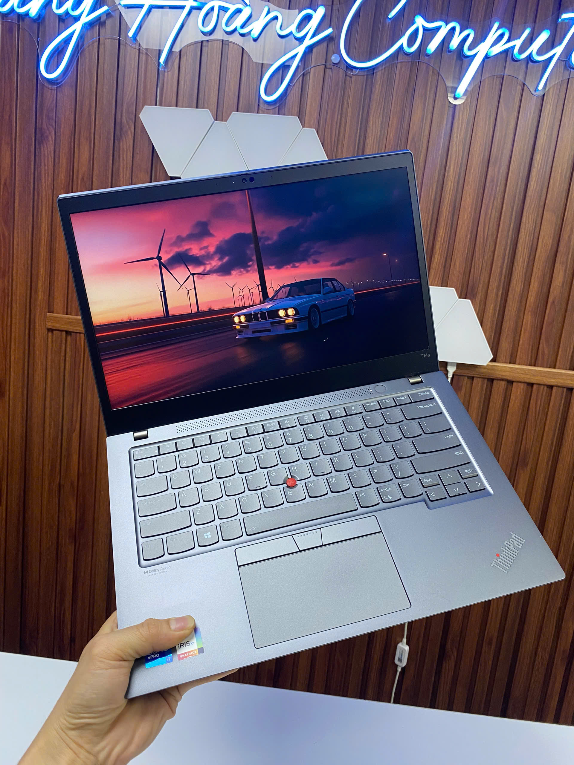 Thinkpad T14s Gen 2 Aluminium | I7-1185G7 | Ram 16G | SSD Nvme 512G | Vga Iris Xe |  LCD 14