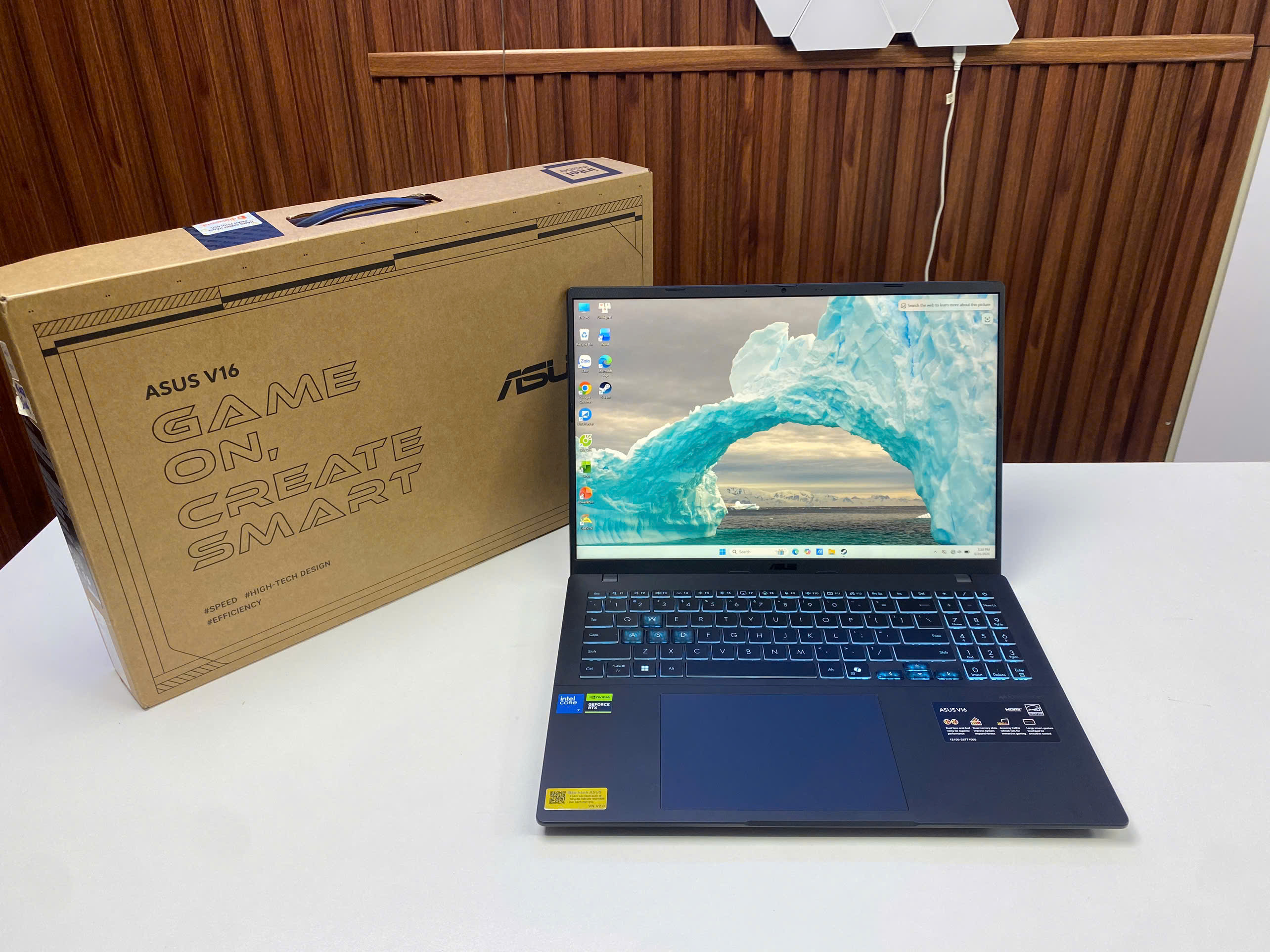 Asus Gaming V16 V3607v | Core 7-240H | Ram 16G | SSD 512G | Vga RTX4050 6G |  LCD 15.6