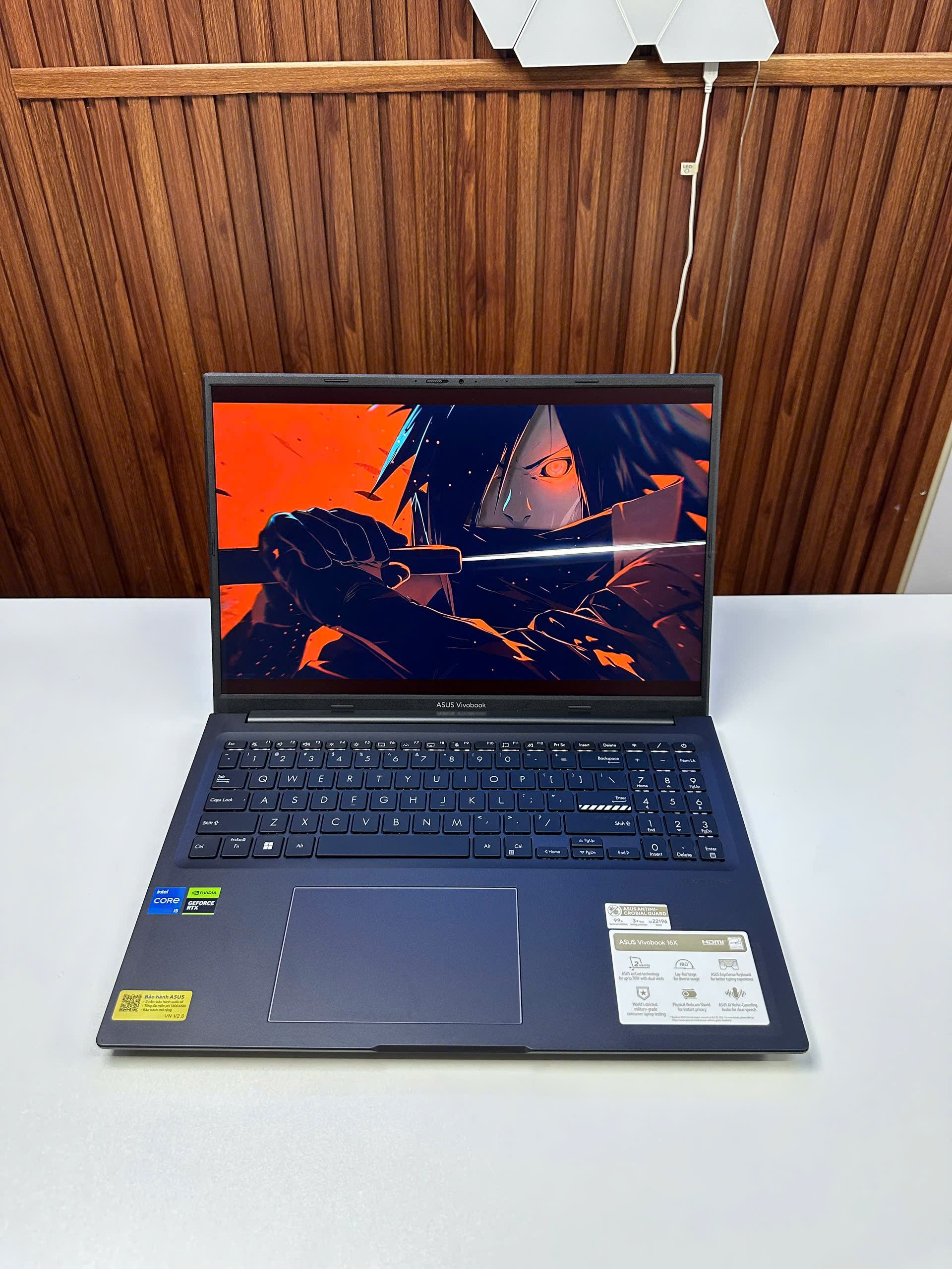 Asus Gaming Vivobook K3605VC | I5-13420H | Ram 16G | SSD Nvme 512G | Vga RTX3050 4G | LCD 16' FHD+ 144Hz